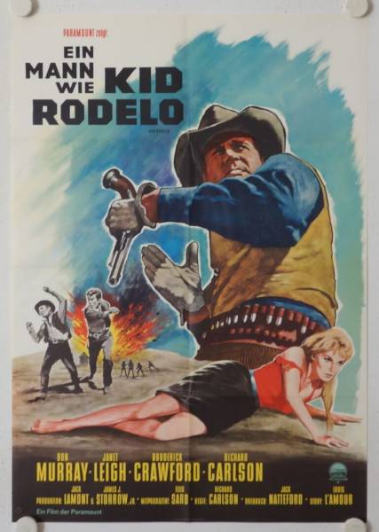 Kid Rodelo original release german movie poster